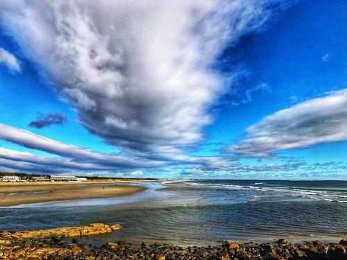 Ogunquit with Clouds -- Barb King