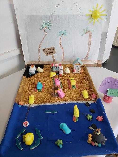 ’’Peeptown Beach’’ -- Evan Holloway — 1st Youth; 3rd Peeple’s Choice