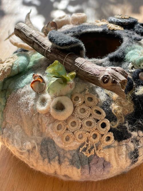 Chris Pellerin - Felted Vessel