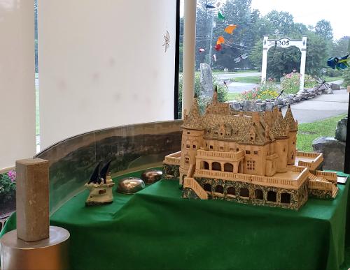 Jack Nelson - Ceramic Chateau Sculpture at Fiddleheads