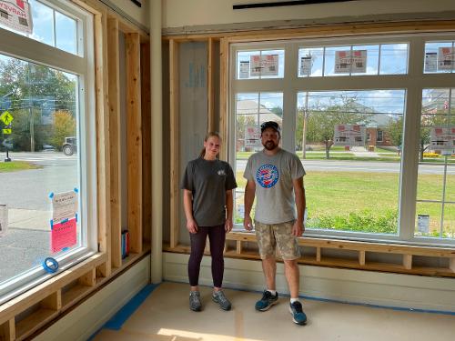 LC Ladzinki Construction - Owner, Joel and very CAPABLE assitant
