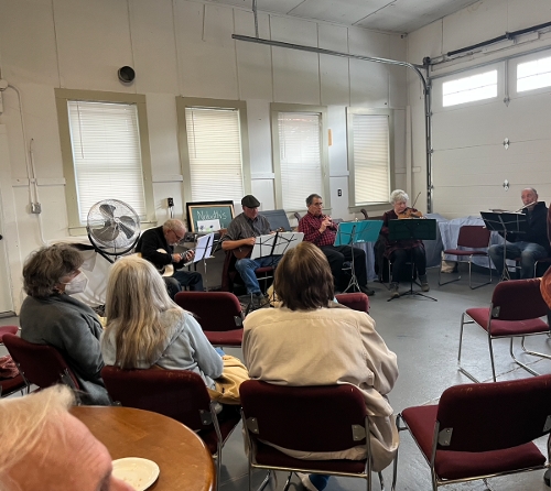 The Fall Town String Band Performs