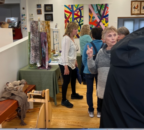 Fall Into Fiber Artist Reception
