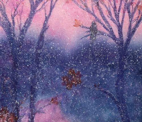Snowy Morning, C. White