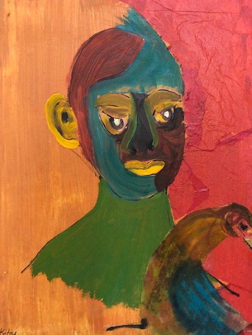 K Kitaj, Boy With Bird