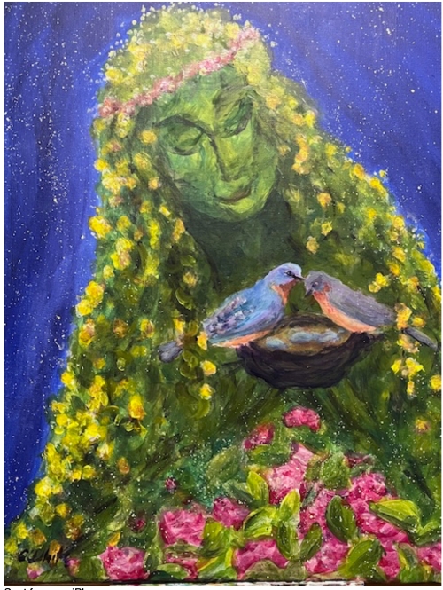 C. White, Soul Garden. Hope is that thing with feathers, Emily Dickinson